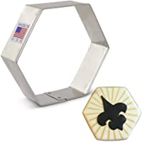 Ann Clark Cookie Cutters Cortador de galletas hexágono - 8-9 cm